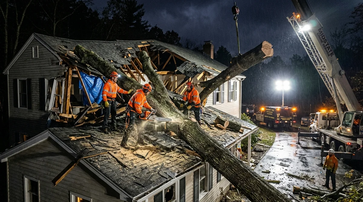 24/7 Emergency Tree Removal