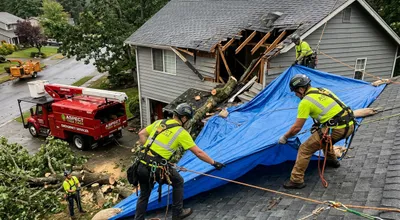 How to File a Homeowners Insurance Claim for Fallen Tree Roof Damage