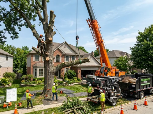 Professional and safe tree removal and takedown services
